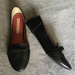 Black loafers size 9